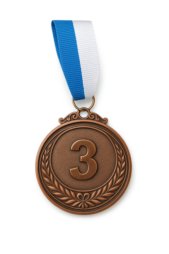Medalla N. 3 Bronce